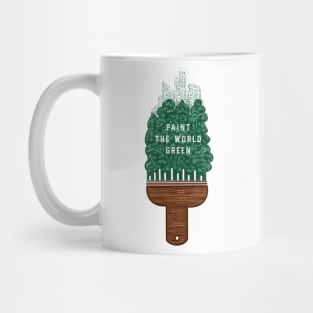 Paint the World Green Mug